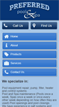 Mobile Screenshot of preferredpoolandspa.com